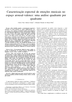 Primeira página do artigo