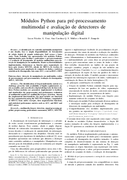 Primeira página do artigo