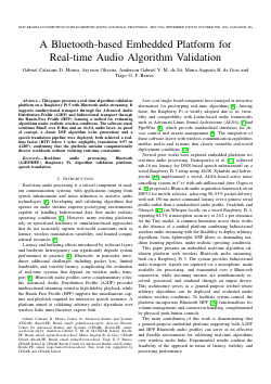 Primeira página do artigo